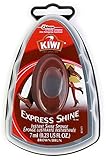 Kiwi Express Shoe Shine Sponge, 0.2 fl oz, Brown