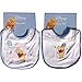 Winnie The Pooh 2-Pack Embroidered Terry Cloth Bibs