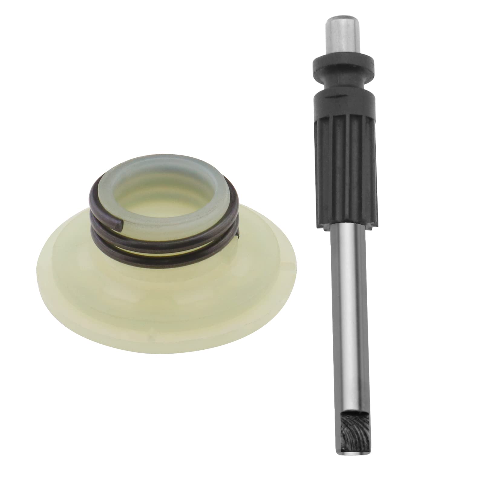 SG Store Set of 2 Oil Pump Piston Plunger Worm Gear Kit Compatible with Husqvarna 435 440E 445 450 450E 340 345 350 EPA 503 93 21 01 Chainsaw 540057901/503932101