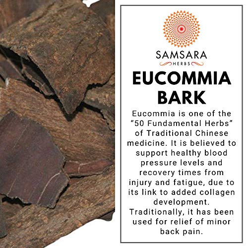 Samsara Herbs Eucommia Extract Powder - 20:1 Concentrated Extract (16oz/454g)