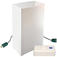 Lumabase 32210 Electric Luminaria Kit, White