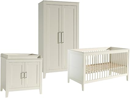 Tots Cots Melbourne Nursery Set White Amazon Co Uk Baby