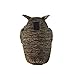 Ivy Home Schooling Garden Solar Resin Statuary Owl Statue Art Ornament Decor for Lawn Yard Patio