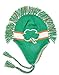 Irish Green Shamrock Mohawk Knit Winter Beanie Toque Hat