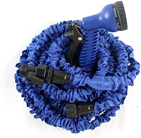 100 Feet Garden Expandable Hose, Magic Flexible Water Hose Pipe with 7 Function Spray Nozzle, Light Weight, No Kink