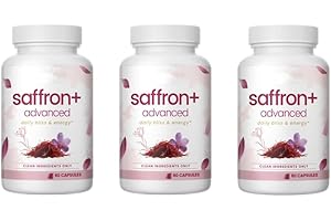Saffron Advanced, Mood and Daily Energy Support,3PCS