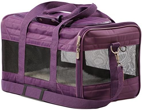 Sherpa Original Deluxe Pet Carrier, Small Plum by Sherpa
