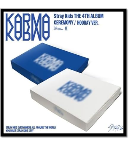 新品未開封　Stray Kids 『KARMA』 COMPACT VER. Amazon.com: Stray-Kids KARMA [Compact ver.] 4th Album+Pre