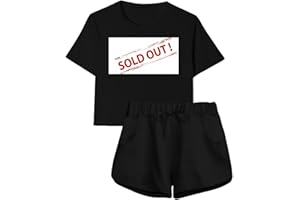 Zelbuck Girls Shorts Set, Trendy Singer Fans Crop Top and Shorts Set Toddler Kids 2 Piece Concert Outfit for 4-15 Years