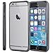 Fosmon HYBO-LATCH Hybrid Bumper Case Cover with Built In Screen Protector for Apple iPhone 6/6s (4.7") (Black)