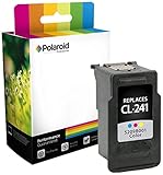 Polaroid Professional C-CL241-PRO Remanufactured Inkjet Cartridge Replacement for Canon CL-241 (5209B001),Color Ink
