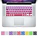 DHZ Big Font Pink Gradient Keyboard Cover Skin for 2015 or Older Version MacBook Air 13 MacBook Pro 13 15