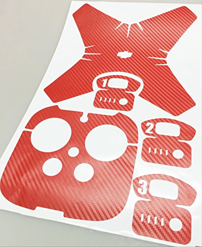 TACO-RC Carbon Fiber Skin Sticker Decal For DJI Phantom 4 Remote controller Red