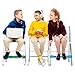 Bouncy Chair Fidget Bands 6 Pack for Kids with Fidgety Feet - for School Chairs Desk Classroom - Fidget Resistance - Improves Concentration