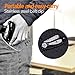 Folding Utility Knife - VIVREAL Heavy Duty Box Cutter Pocket Utility Knives with 11 Replaceable Stainless Steel Blades, Belt Clip, Easy Release Button, Quick Change and Lock-Back Design  