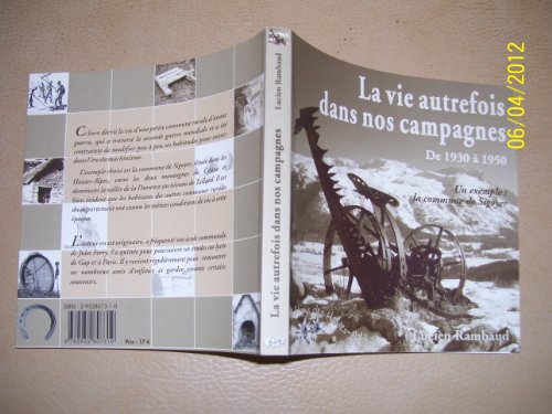 La  vie autrefois dans nos campagnes