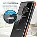 Maxboost Galaxy S9 Case HyperPro Series with Heavy Duty GXD-Gel Protection [Clear / Orange] Enhanced Hand-Grip TPU Cushion + Transparent Hybrid Cover for Samsung Galaxy S 9 Phone (2018)
