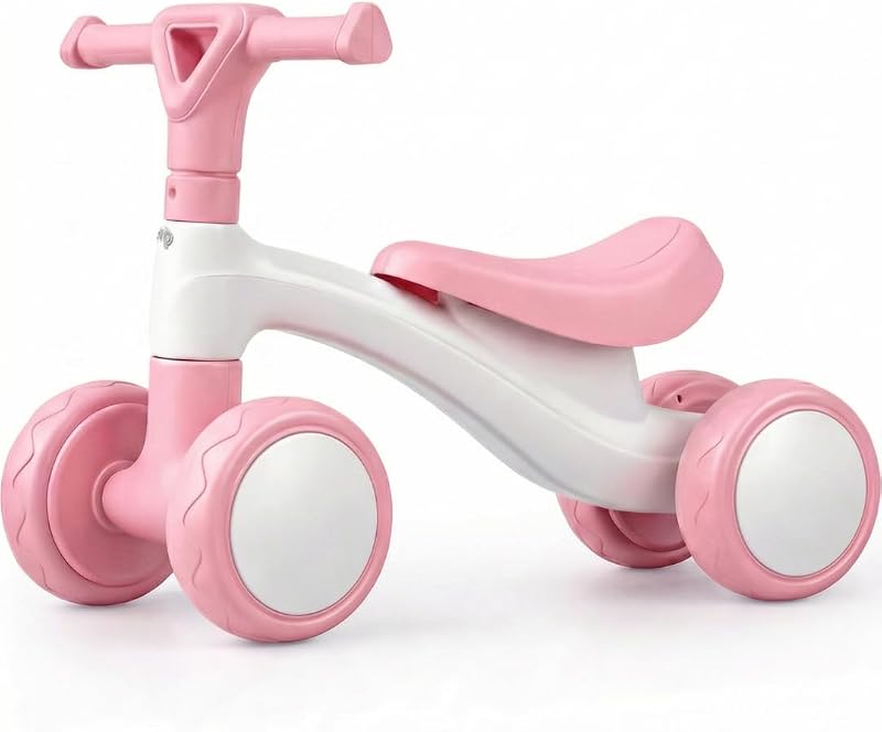 , Triciclo Bebé 1 Ano | Monte Leve | Primeira bicicleta de equilíbrio para bebés | Bicicleta sem Barcos de Equilíbrio | Toy Boy 1-2 Anos Ideal como Presente (Rosa) — foto 1 de 8