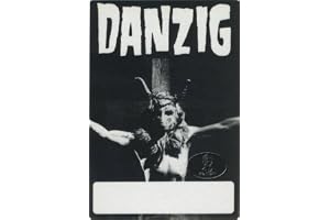 Danzig 1990 Lucifuge Backstage Pass Black