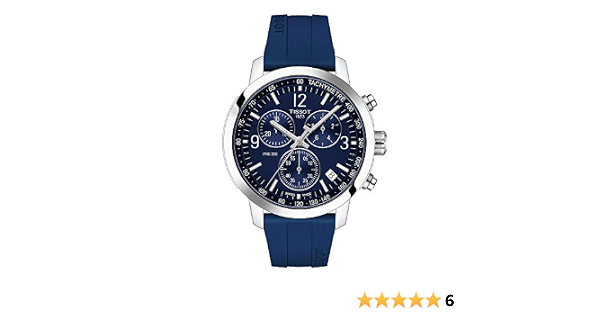Amazon.com: Tissot Men's PRC 200 Gent Chr Qua Stainless Steel Swiss Quartz  Rubber Strap, Blue, 20 Casual Watch (Model: T1144171704700) : Clothing,  Shoes \u0026 Jewelry