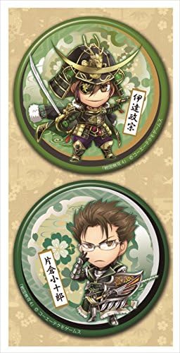 Samurai Warriors 4 Masamune Date / KATAKURA Kojuro cans Magnet Set