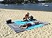 SAND-AWAY 70D Ripstop Sand Proof Outdoor Compact Beach Blanket (20% Bigger 9 x 7 ft) Oversized Beach,Picnic Blanket,Beach Mat (INCLUDES 4 FREE STAKES!) Great for the Beach,Picnic,Camping,Hiking -XXL
