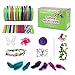 Glonova DIY Headbands Kit for Kids Girls, 60 Pcs Creativity Headbands Craft Kit Hair Accessory Set for Kids, 10 Unique Headbands