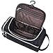 Men Toiletry Bag, Nylon Hanging Makeup Bag Travel Toiletry Kit for Men and Women(6019,black)