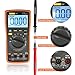 Autoranging Multimeter Test for Temperature AC/DC Voltage, Current, Resistance, Continuity, Capacitance, Frequency,Diodes Transistors