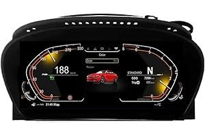 2025 LCD Digital Dashboard Cluster Digital Speedometer Compatible with BMW 5 Series E60 E61 E63 E64 525D Instrument Cockpit D