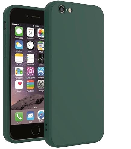 Amazon.com: WOGROO for iPhone 6S Plus Case Dark Blue, Scratch
