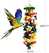MAIYUAN Bird Knots Block Chewing Toys Multicolored Wooden Blocks for Parrot Parakeet Macaws African Greys Conuresthumb 1
