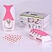 WAYCOM Dust-proof Toothpaste Dispenser Toothpaste Squeezer Kit (Pink)