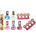 Disney's Elena of Avalor Peel-Off Nail Polish Gift Set for Kids; 5 Colors, Toe Separators & Nail File