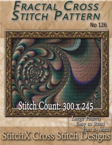 Fractal Cross Stitch Pattern - No. 126