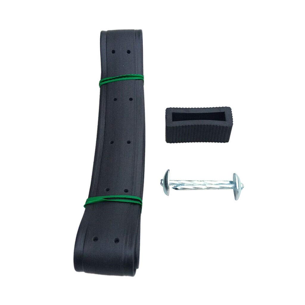 Sanmum Tree Ties straps Adjustable Tree Plant Shrub Support Ties Buckle Lock 30cm / 45cm / 60cm (2pcs 90cm/35.4inch Lock)