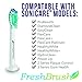 Electric Toothbrush Replacement Head Compatible with Phillips Sonicare ProResults; DiamondClean; FlexCare; HealthyWhite; EasyClean; PowerUp, 2 Series, 3 Series | High Quality for Longer Use | 12 Pack