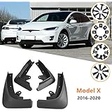 Nansure Tesla Model X Mud Flaps Splash Guards Mudguard Mudflaps Accessories (Set of Four)