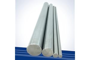 MIDWEST TUNGSTEN SERVICE Tungsten Alloy Rod - 0.375" Diameter x 12" Length, 90% Tungsten, 6% Nickel, 4% Copper - High Density and Hardness for Industrial Use