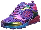 Heelys Race Skate Shoe (Little Kid/Big Kid),Black/Rainbow,2 M US Little Kid