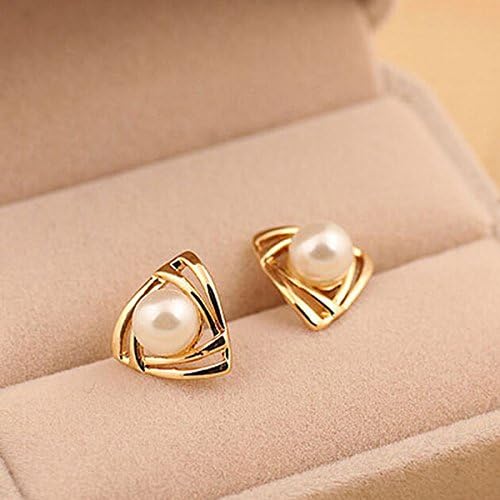 Plated Pearl Fashion earrings