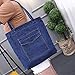 Mfeo Womens Soft Jeans Cloth Bags Casual Handbag Tote Bag Simple Bags