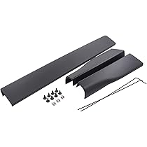 F250 Tailgate With Step Tailgate Trim Cap For 08-16 Ford F250 F350 - 3-Piece Black Plastic Molding Tailgate Step For F150