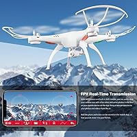 Cheerwing Syma X5sw V3 Wifi Fpv Drone 2 4ghz 4ch 6 Axis Gyro Rc Quadcopter Drone With Camera White Amazon Sg Electronics