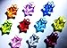 P&F HIGH QUALITY PRODUCTS Pack of 10 Dazzling Star Loom Charms for Rubber Band Loom Bracelets (S)