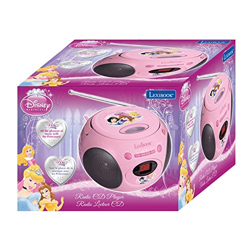 Disney Princesas DisneyRCD102 Princesas Lector Radio CD portátil Color