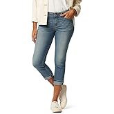Levi Strauss Signature Gold Women's Mid-Rise Slim Fit Capris Stretch Denim (Also Available in Plus Size)