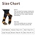 MELERIO Copper Compression Socks Men Women 4 Pairs 15-20 mmhg Comfortable Circulation for Edema Varicose Veins and Anti-Fatigue