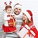 Aneco 6 Pack Christmas Santa Headbands Reindeer Antlers Headband Snowman Costume Hair Hoop for Christmas Holiday Party