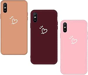 Kantas - 3 carcasas para Xiaomi Redmi 9A, funda de silicona suave ...
